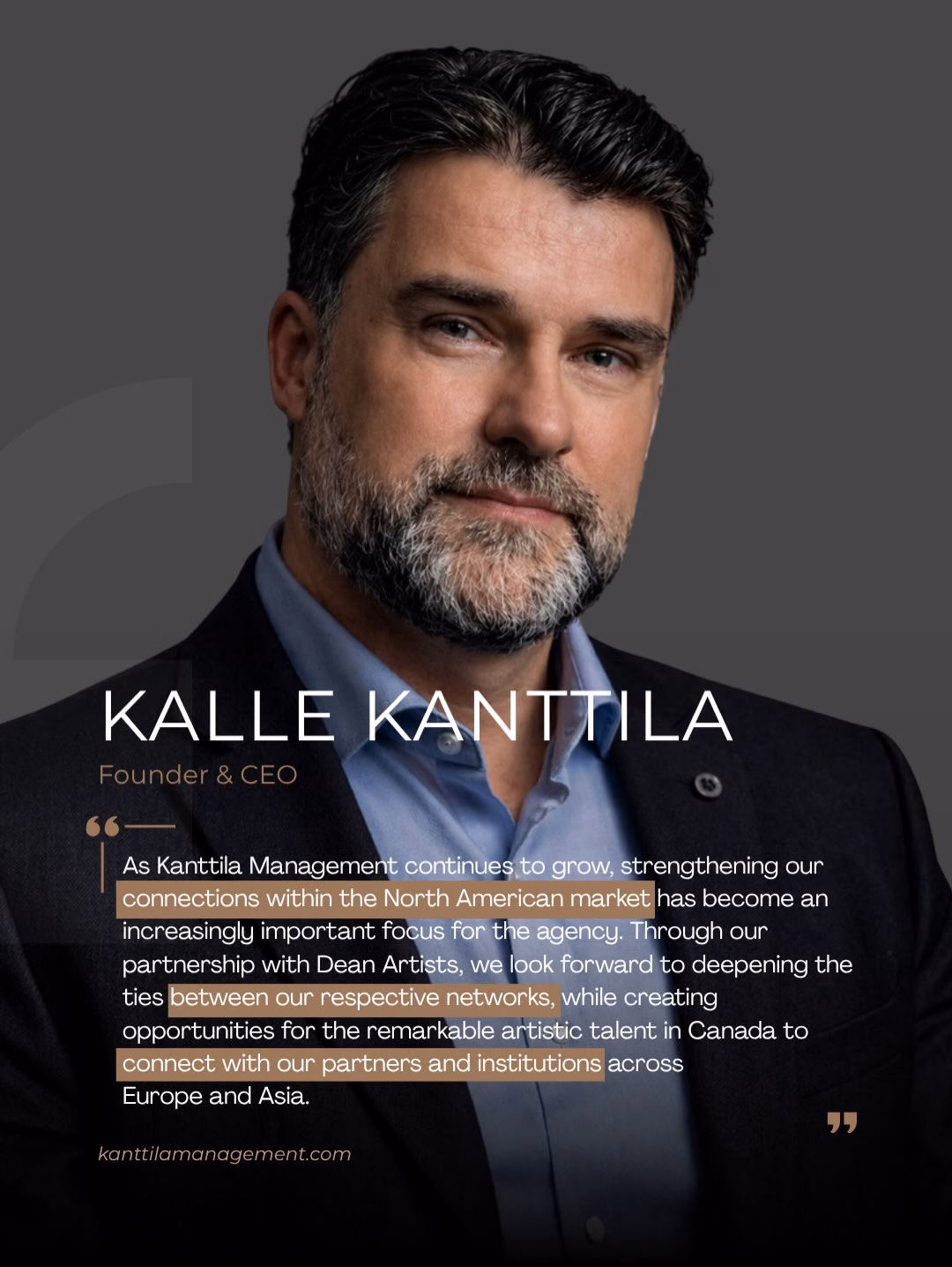 Kanttila Management Instagram post, 28 September 2026, item 2 of 6