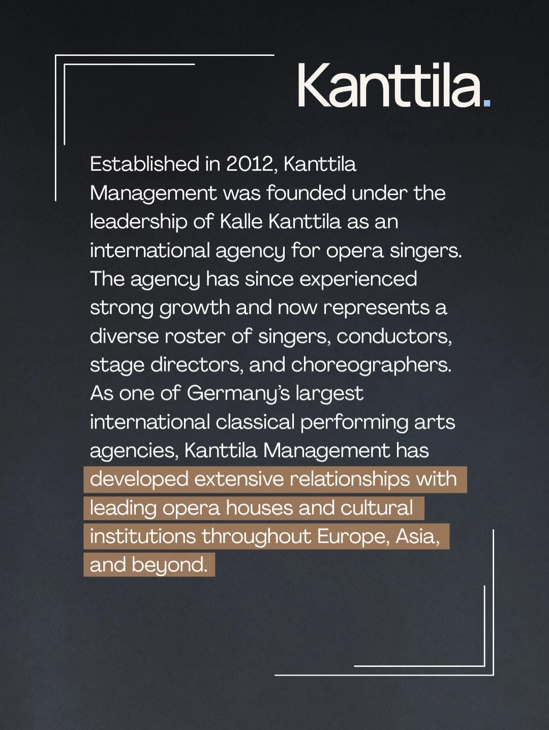 Kanttila Management Instagram post, 28 September 2026, item 5 of 6