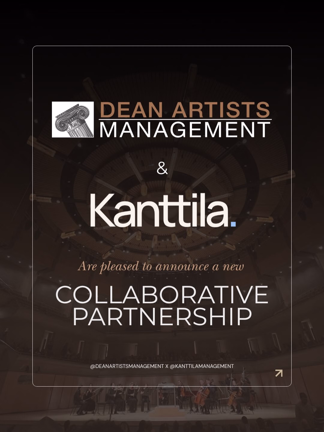 Kanttila Management Instagram post, 28 September 2026, item 1 of 6