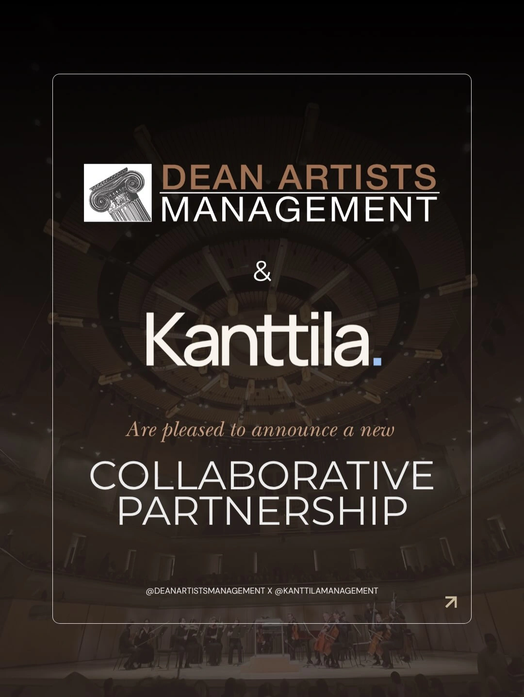 Kanttila Management Instagram post, 28 September 2026, item 1 of 6